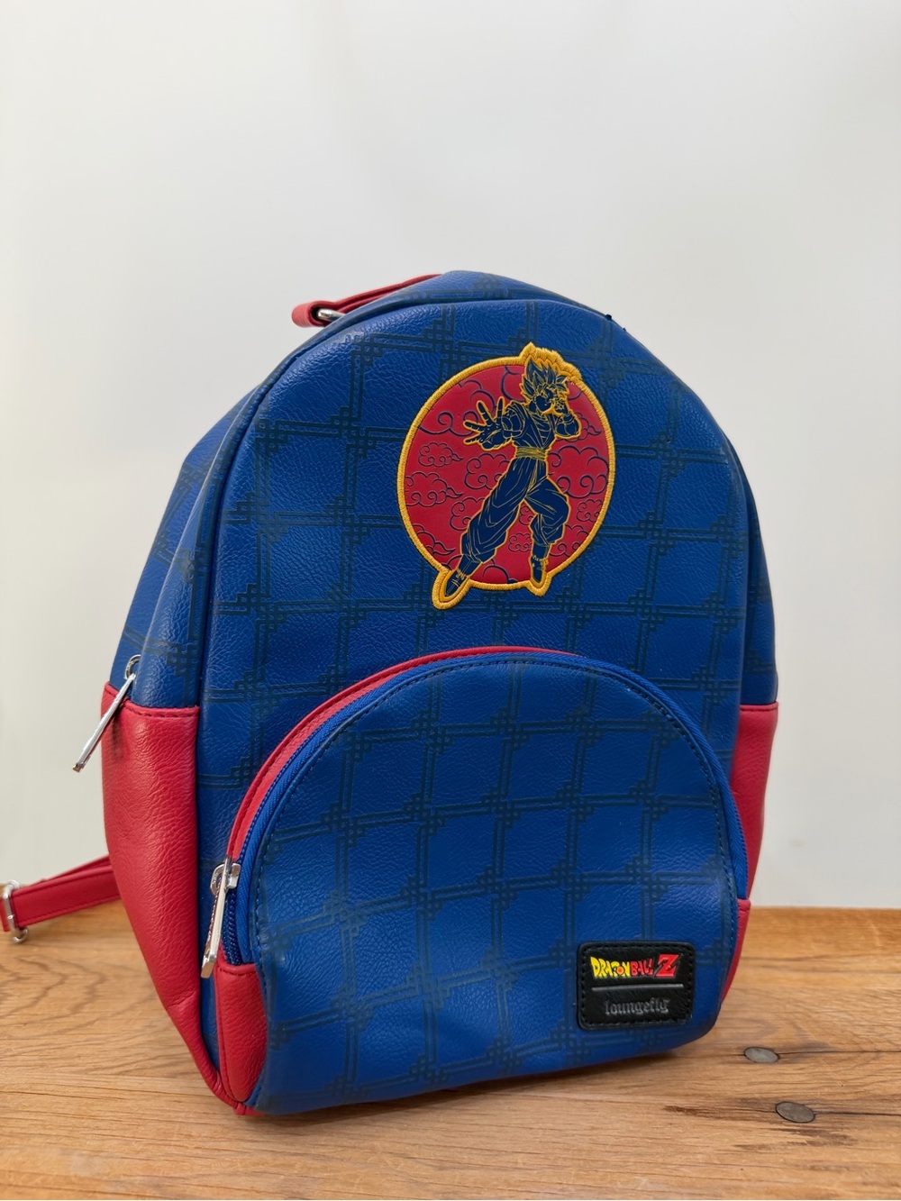 Loungefly Dragon Ball Z Super Saiyan Goku Mini Backpack Bag Purse Collectible